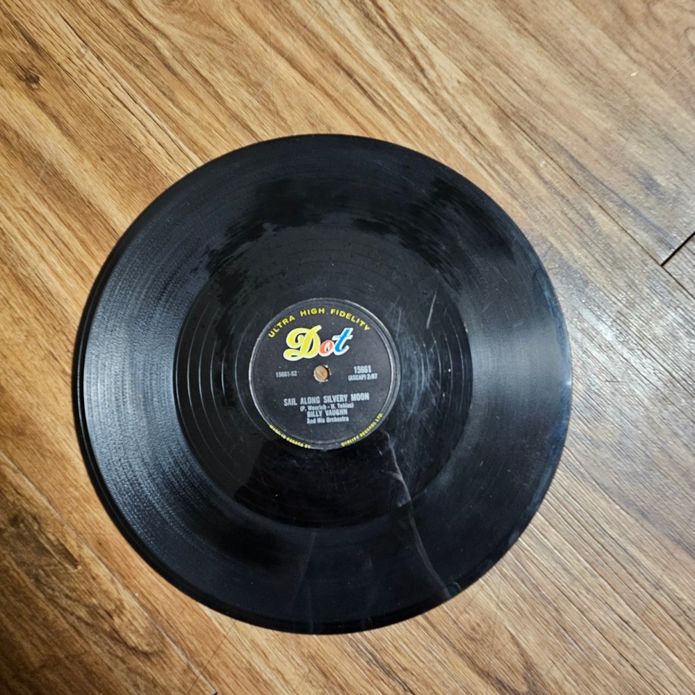 Billy Vaughn And His Orchestra – Sail Along Silvery Moon / Raunchy 1957 V+/V+